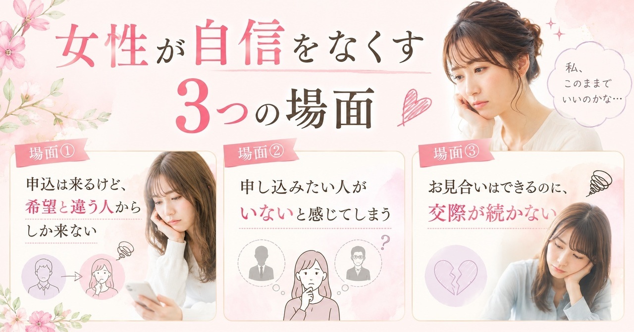 婚活女性,ドタキャン,なぜ,女性の本音